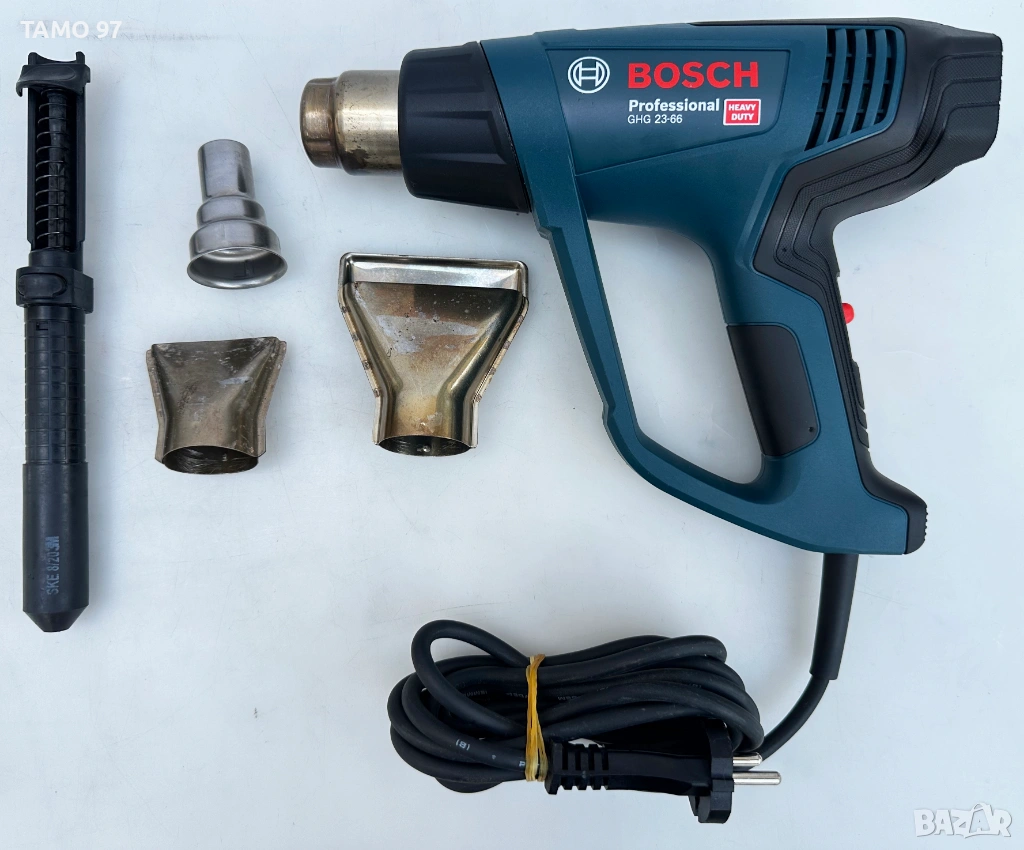 Bosch GHG 23-66 - Пистолет за горещ въздух 2300W 50-650° като нов!, снимка 1