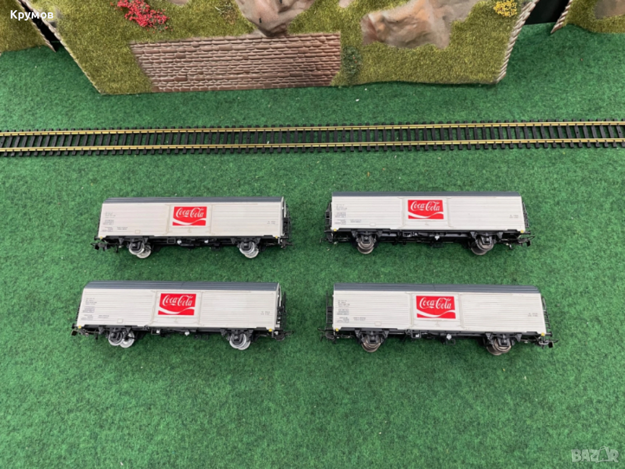 Вагон товарен хладилен 2-осен Пико HO 1:87 влак ЖП модел, снимка 1