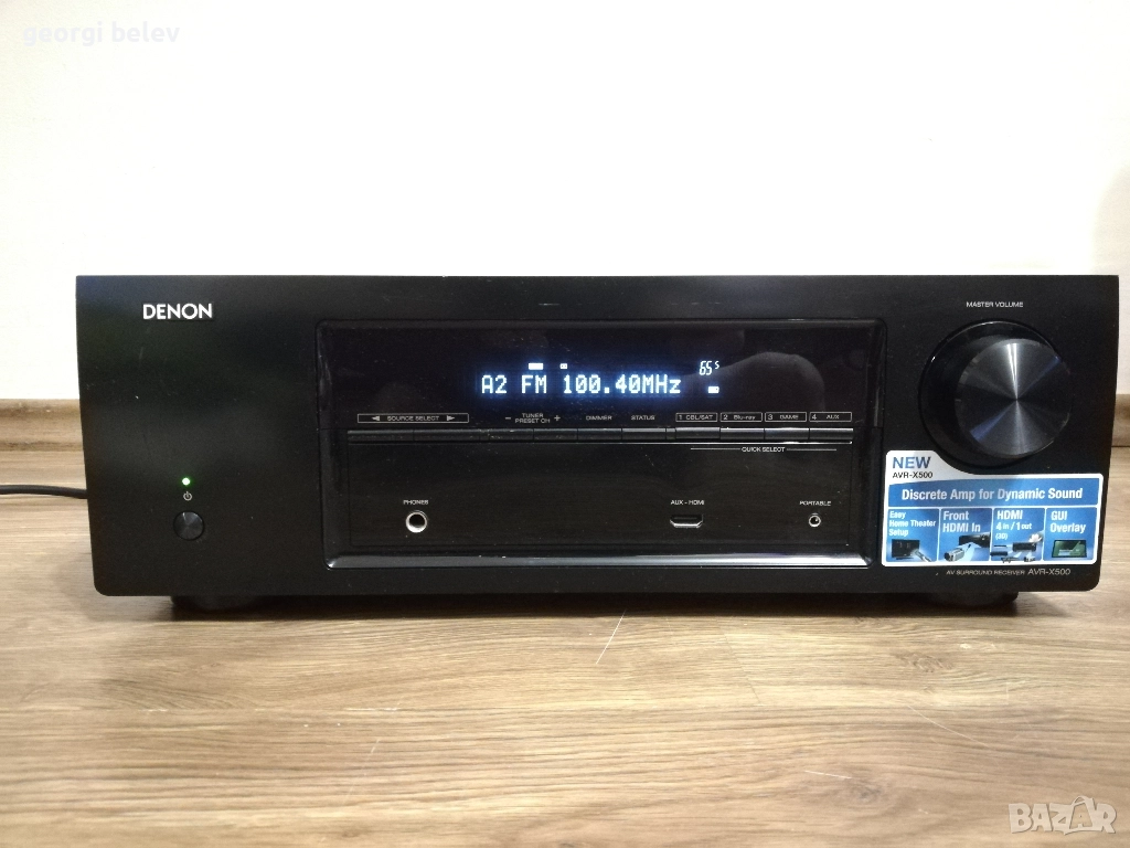 Усилвател Denon avr-x5000 (ресивър), снимка 1