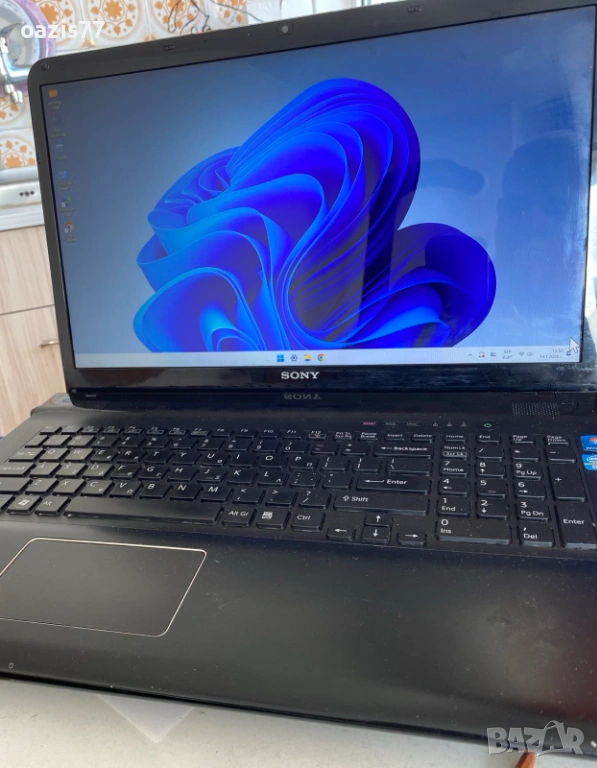 Лаптоп  SONY  17,3 in ,SSD 128gb , RAM 12 gb, OFFISE WIN  11 -активирани, снимка 1