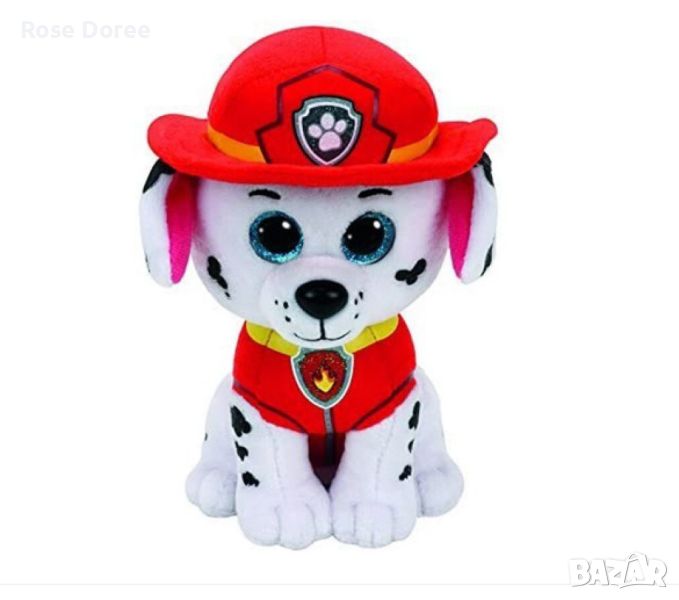 Детски ключодържател плюшена играчка куче далматинец, снимка 1