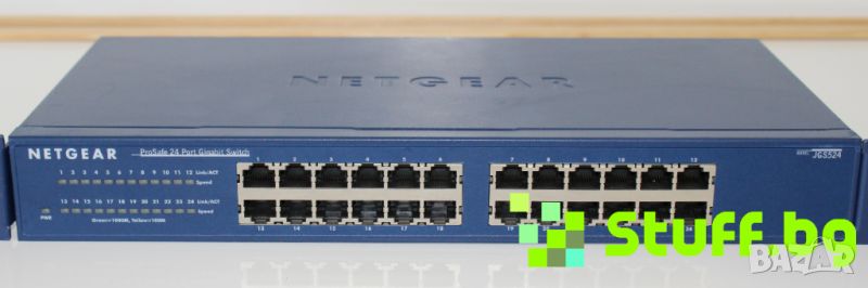 Switch Суич Netgear JGS524 24-Port Gigabit Ethernet Unmanaged, снимка 1