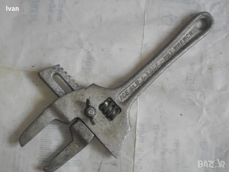 НОВ Англйски раздвижен ръчен ключ 28-80 мм Оригинален Англия COVERS CO BEDFORD, снимка 1