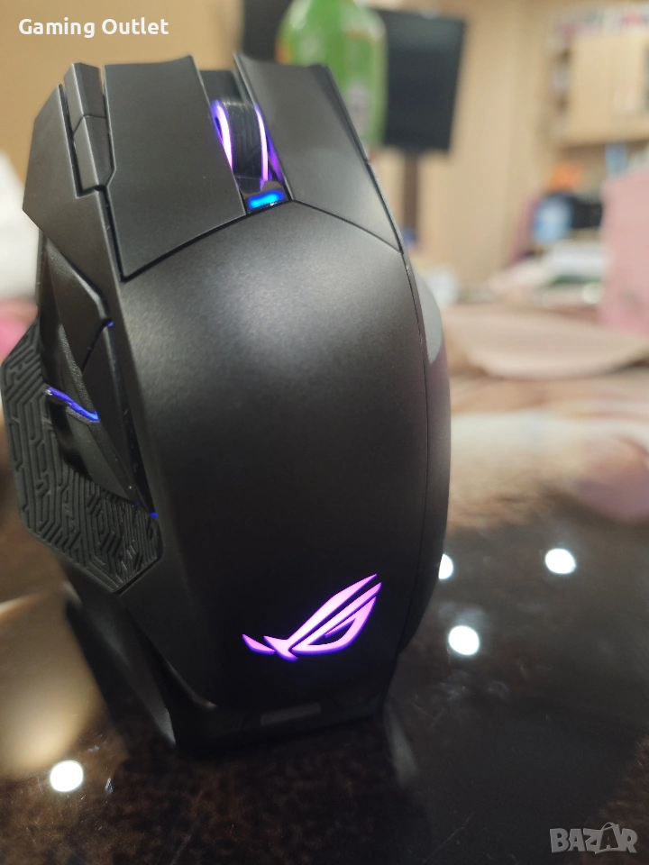 Геймърска мишка ASUS ROG Spatha X – Wireless, 19,000 DPI, снимка 1