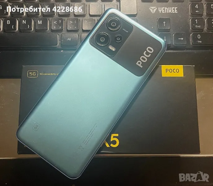 POCO X5 5G 256GB ПЕРФЕКТЕН, СУПЕР ЦЕНА  , снимка 1