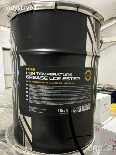 Литиева грес 18кг високо температурна до +170, снимка 1