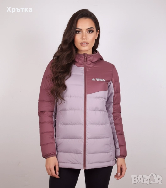 Adidas Terrex Down Jacket - Оригинално дамско яке с пух размер S, снимка 1