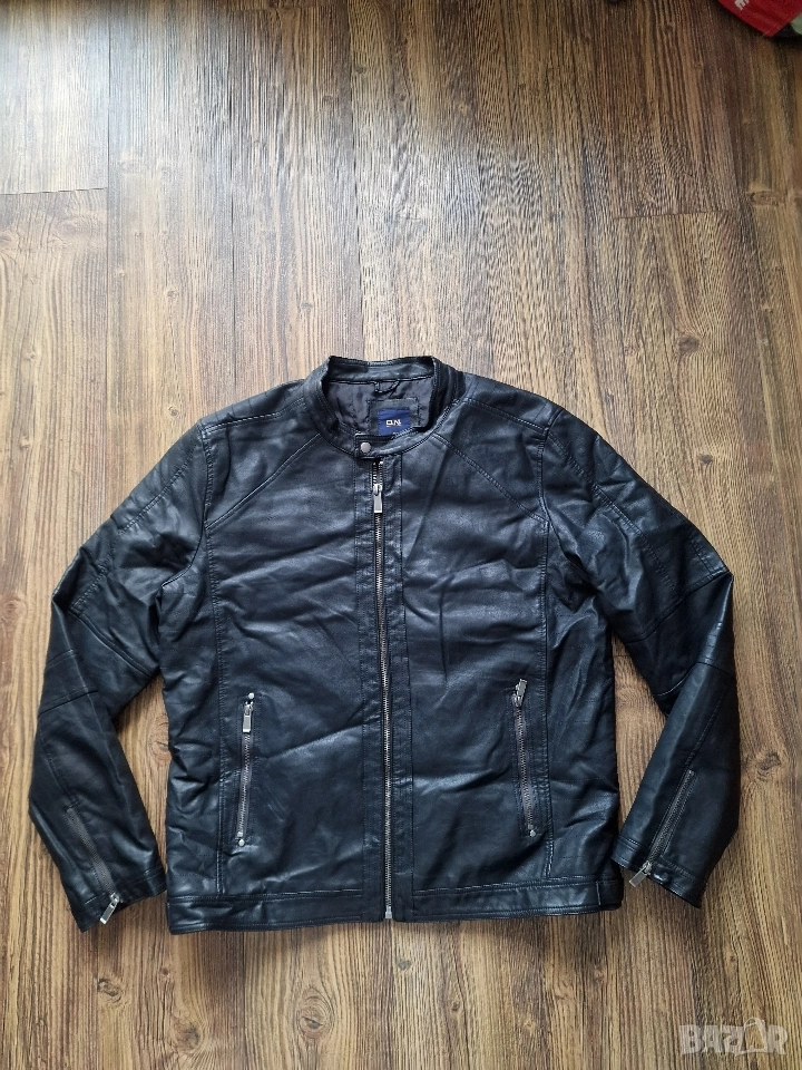 Страхотно мъжко кожено яке O.N. , естествена кожа, размер 2XL, снимка 1