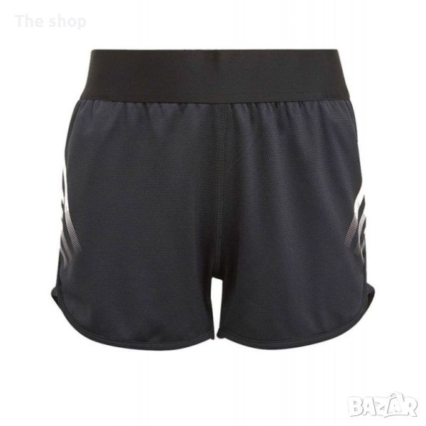 ДЕТСКИ КЪСИ ПАНТАЛОНИ ADIDAS AEROREADY 3-STRIPES SHORTS BLACK (002), снимка 1