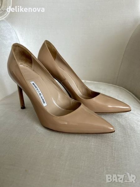 Manolo BLAHNIK. Size 38 Страхотни обувки, снимка 1