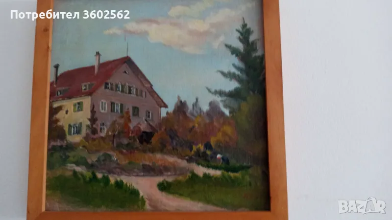 Картина масло с рамка, снимка 1