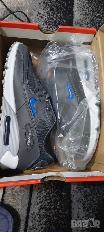 НОВИ! Оригинални маратонки Nike Air Max 90 grey 43 стелка 27.5см, снимка 1