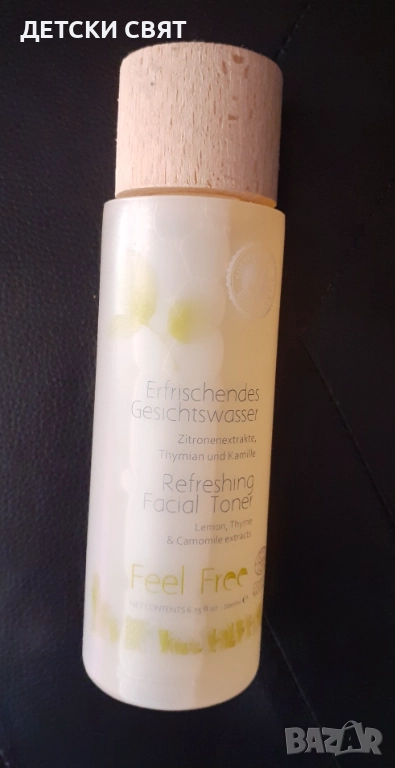 FEEL FREE - Освежаващ тонeр за лице 200 мл, снимка 1