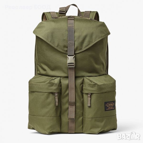 Раница Filson - Ripstop Nylon Backpack, в цвят Surplus Green, снимка 1