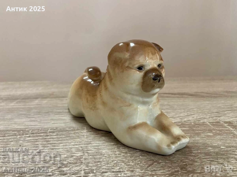 Порцеланова статуетка, куче Чоу-Чоу, LFZ, снимка 1