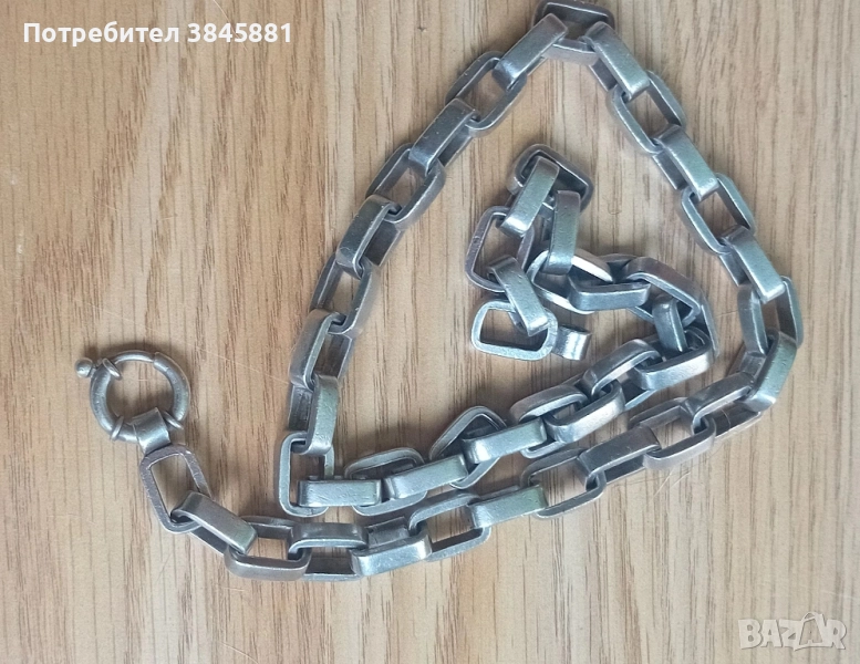 продавам сребърен синджир, снимка 1