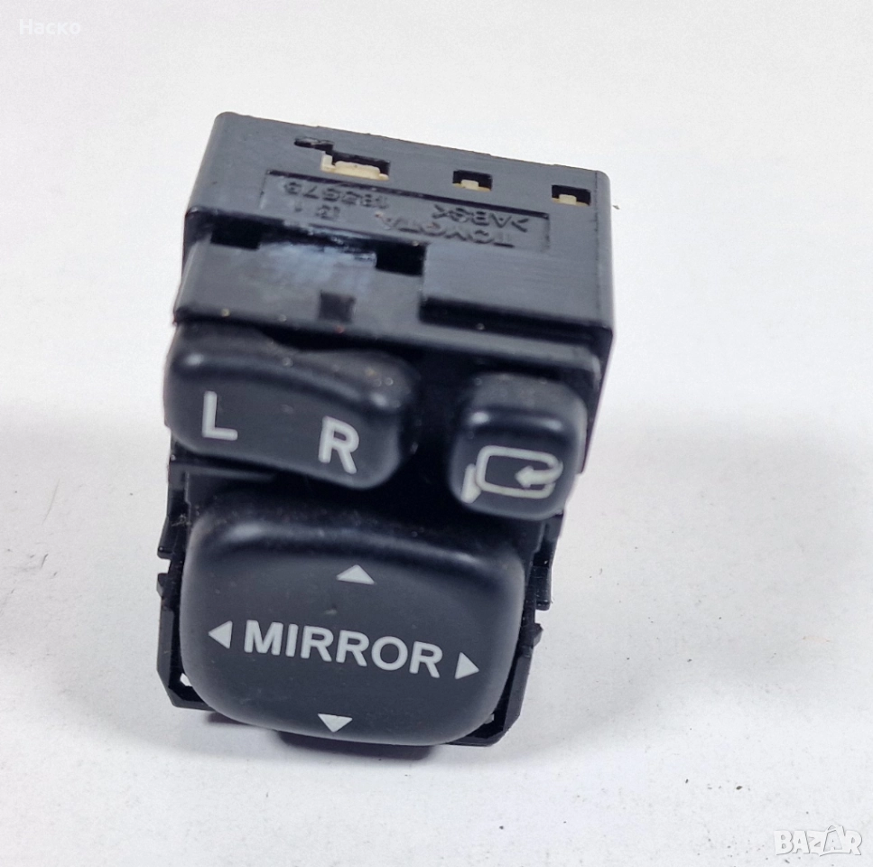 Копче Бутон Панел Регулиране Огледала с Прибиране Toyota Avensis T25 Тойота Авенсис 2003г-2008г, снимка 1