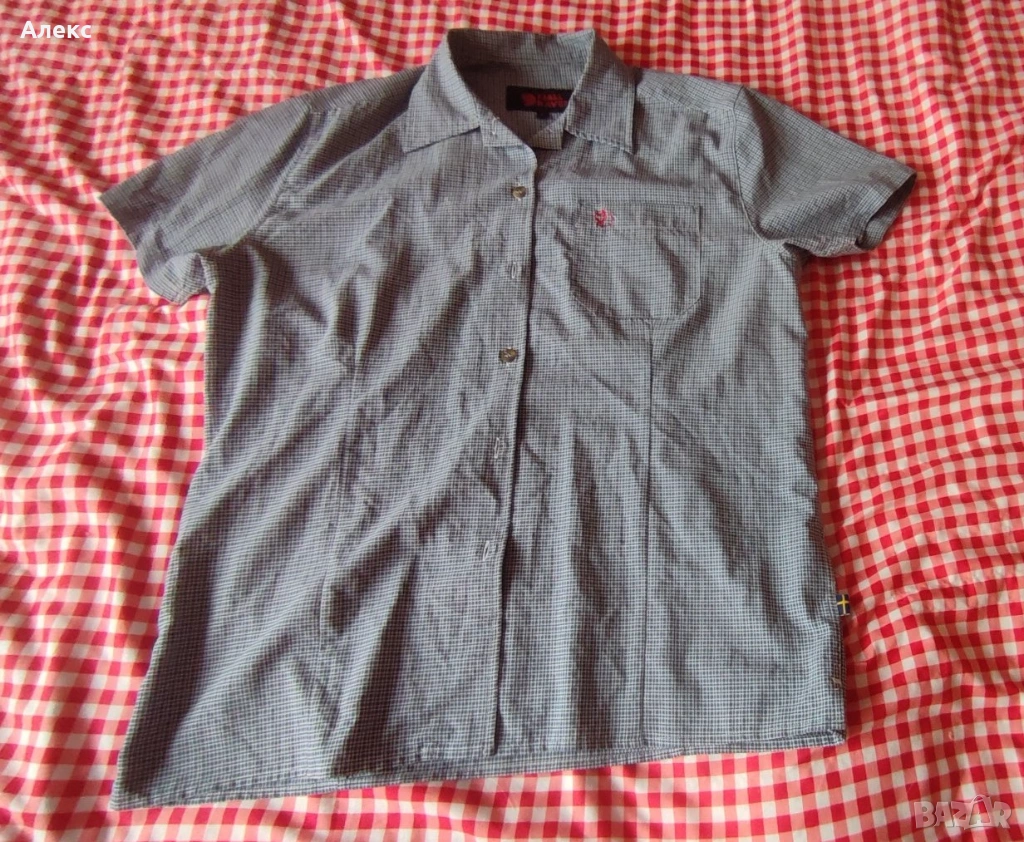 Fjällräven мъжка риза къс ръкав размер Л, снимка 1