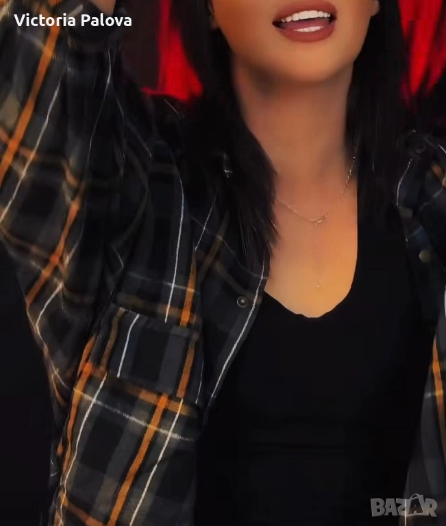 CLOSED quiet luxury карирана фланелена риза, снимка 1