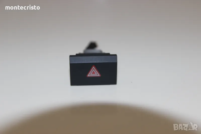 Бутон аварийни светлини Audi A3 8P facelift (2008-2012г.) 8P0941509D / 8P0 941 509 D авариен бутон, снимка 1