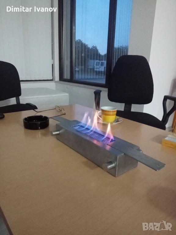 Немска горивна камера на биоетанол , снимка 1