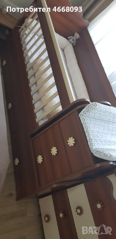 Бебешко легло 3в 1, снимка 1