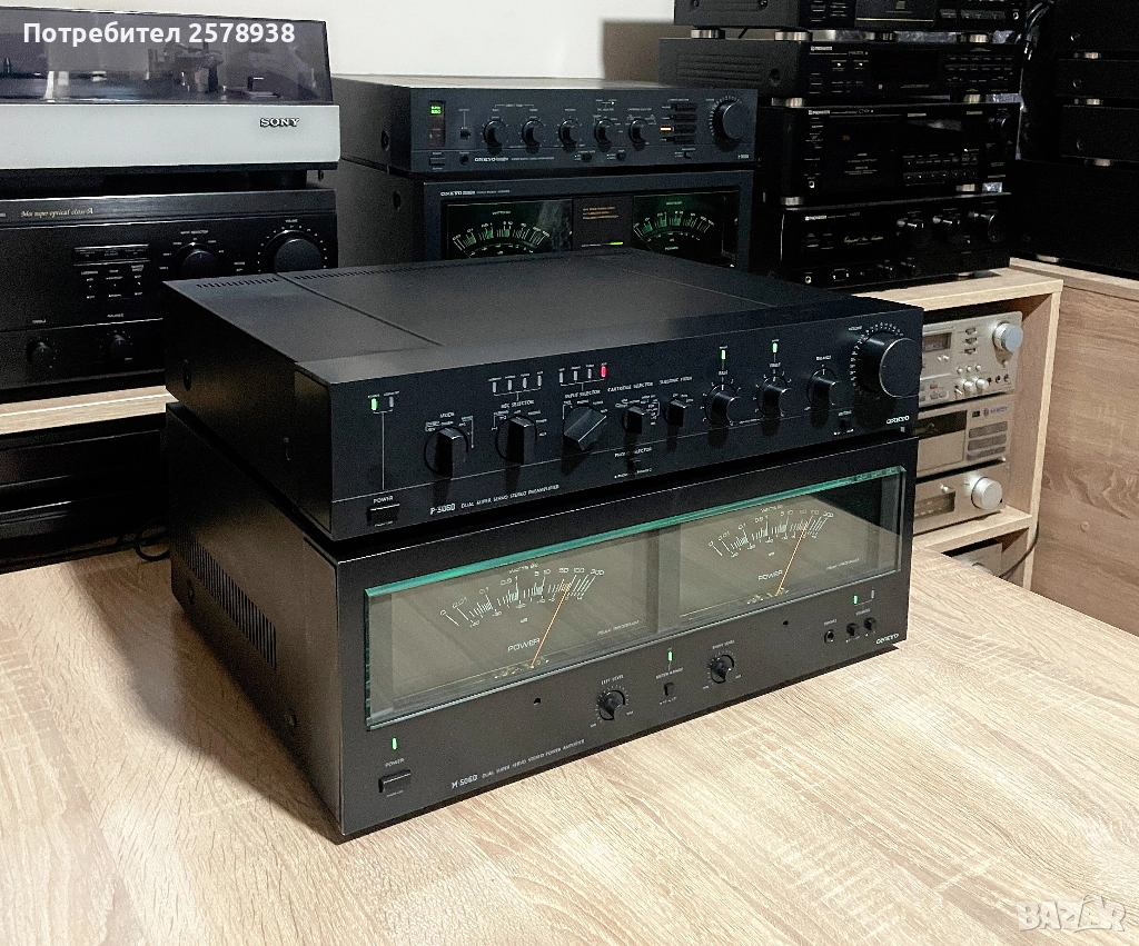 ONKYO P-3060 + M-5060 В ТОП СЪСТОЯНИЕ !!!, снимка 1
