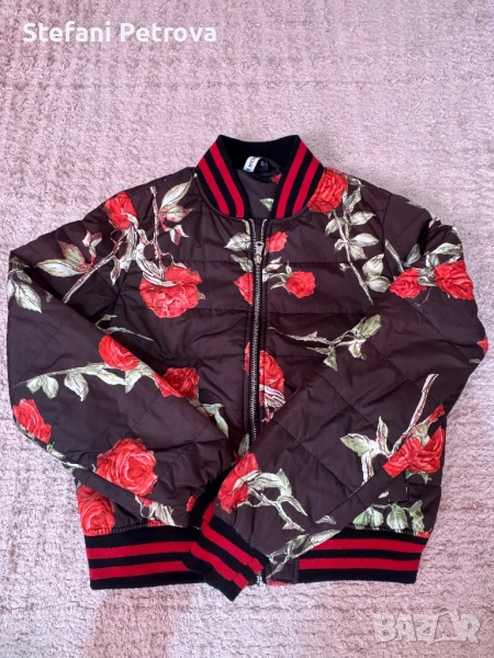 Дамско яке на рози, снимка 1