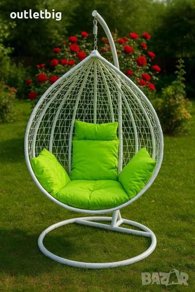 Люлка градинска висяща люлка тип гнездо,яйце–Промоция, снимка 1