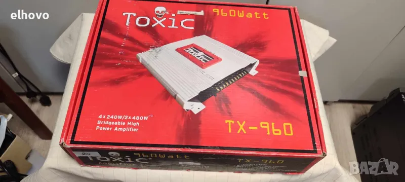 Авто усилвател TOXIC TX-960, снимка 1