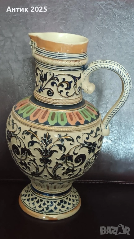 Керамична декоративна кана, 2,5 л, снимка 1