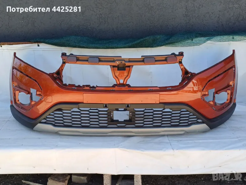 предна броня Dacia Sandero Stepway 2020-2025 г. #1044V, снимка 1