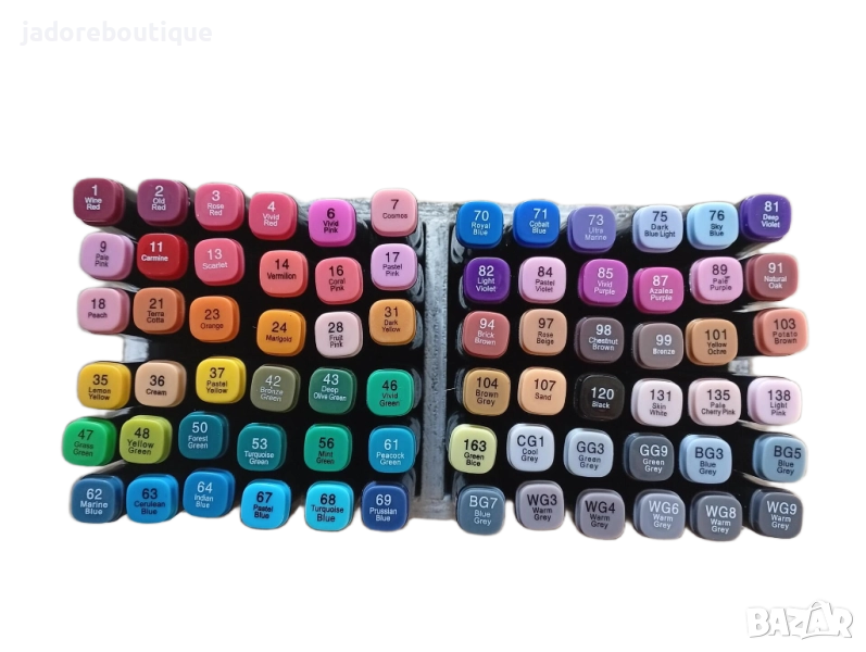 Двустранен алкохолен маркер - различни цветове, снимка 1