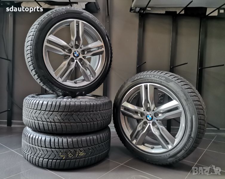 18” Зимен К-т BMW Джанти Style 570 M Гуми Датчик X1 F48 U11 U12 X2 F39, снимка 1