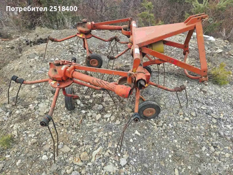 1. Сеноразхвърлячи - 1 × 2000 лв.
2. Сеносъбирач - 6000 лв, снимка 1