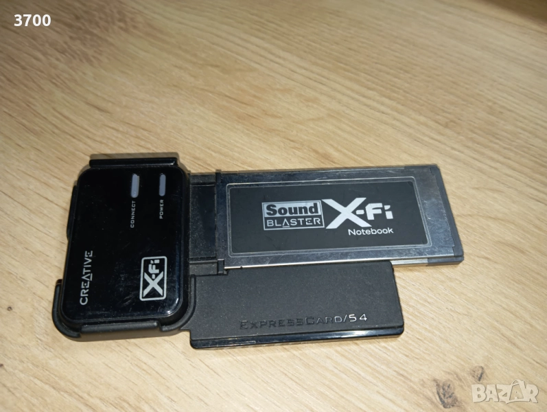 Звукова карта за лаптоп  Creative PCMCIA/Expresscard 34/54, снимка 1