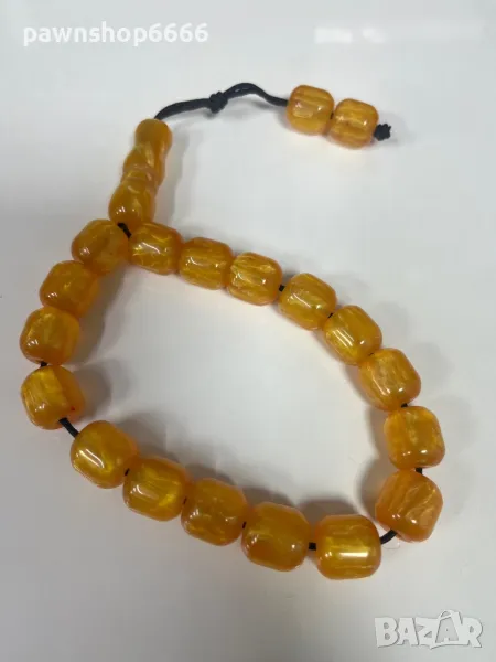  Броеница КОМБОЛОЙ от чист КАТАЛИН – 42 грама  , снимка 1