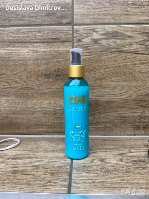 CHI Aloe Vera defined leave in conditioner - за къдрици, снимка 1