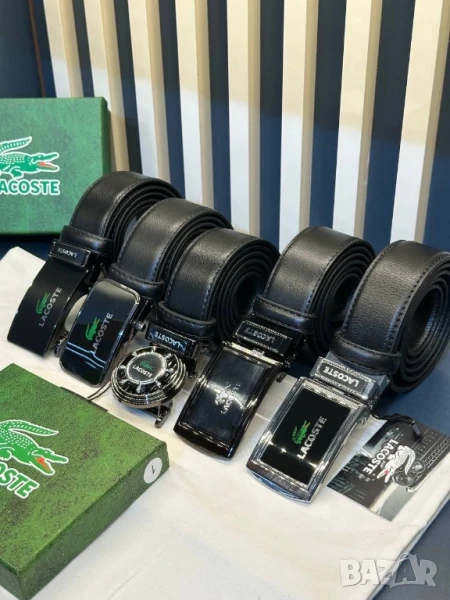 колани от естествена кожа в кутия tommy hilfiger hugo boss lacoste emporio armani calvin klein , снимка 1