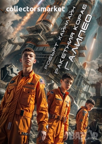 Ракетния кораб Галилео + книга ПОДАРЪК