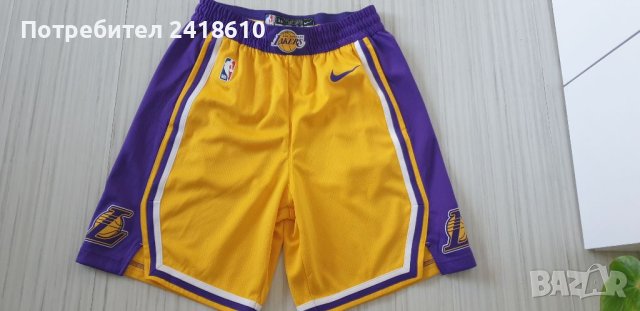 Nike NBA Dri - Fit Los Angeles Lakers Short Mens Size 34/ - M  НОВО! ОРИГИНАЛ! Мъжки Къси Панталони!