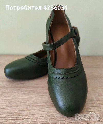 Дамски обувки с ток стил 50те