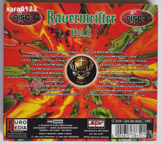 Ravermeister Vol. III, снимка 5 - CD дискове - 48378800