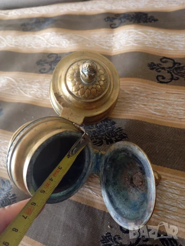 Два резервоара за мастилница, снимка 3 - Антикварни и старинни предмети - 50877938