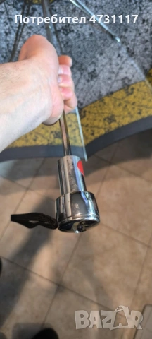 Чадър Knirps употребяван с красив десен, сгъваем 50 см , снимка 4 - Други - 53478419