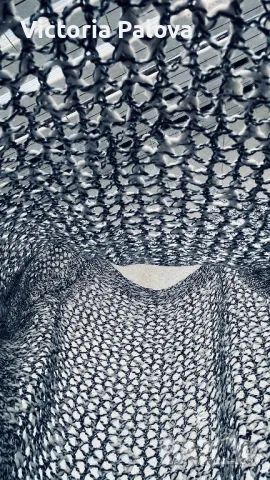 Красива модерна  мрежеста блуза Италия