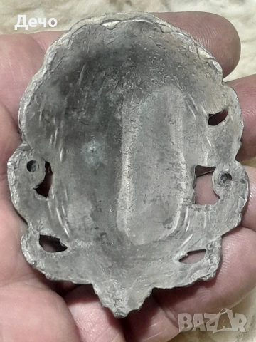 Атрактивен Алуминиев  тепелък за Хайдушки, Османски, Балкански Кремъчен  или Капсулен пищов , снимка 3 - Антикварни и старинни предмети - 53921403