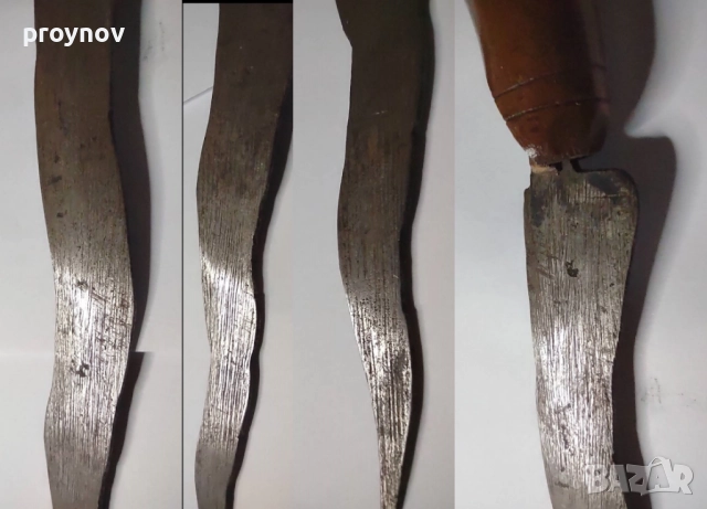 Кама за жертвопринушения с ликът на Гхатоткача, снимка 2 - Антикварни и старинни предмети - 52180408