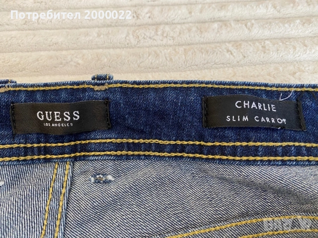 Оригинални мъжки дънки GUESS, снимка 3 - Дънки - 53914498
