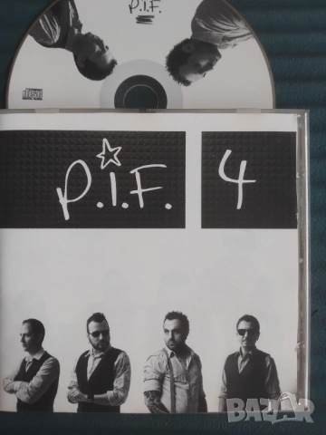P.I.F. ‎– P.I.F. 4 - оригинален диск Българска Музика